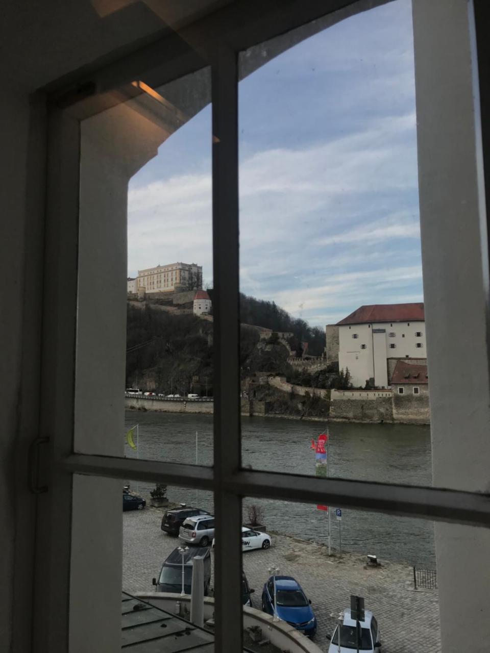 Ferienwohnungen am Dreiflüsseeck Passau Exterior foto